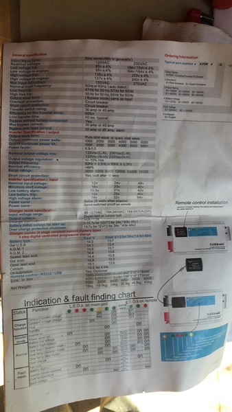 9#5263 Inverter con carica batteria in vendita - foto 4