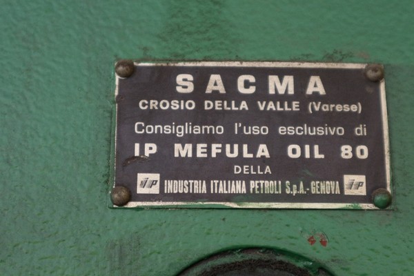 39#5273 Pressa piegatrice Sacma in vendita - foto 8