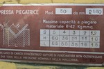 Immagine 3 - Pressa piegatrice  - Lotto 52 (Asta 5273)