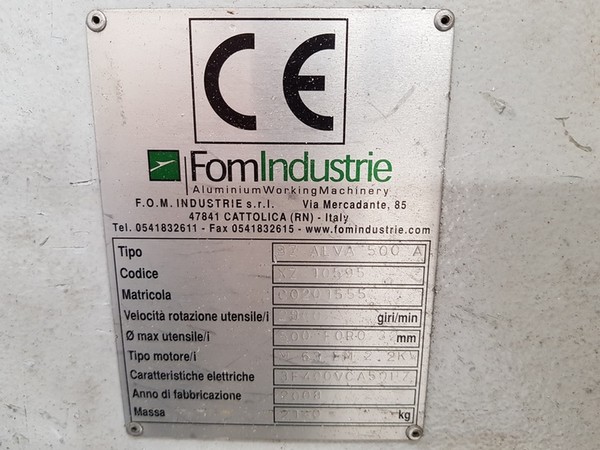 56#5273 Troncatrice Fom in vendita - foto 4
