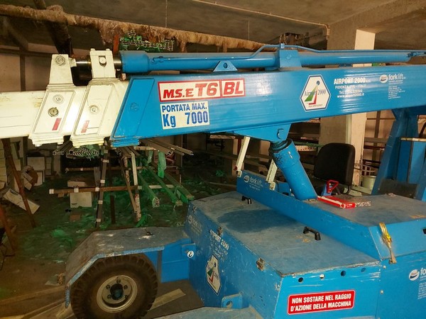 2#5285 Gruetta elettrica Forklift in vendita - foto 3