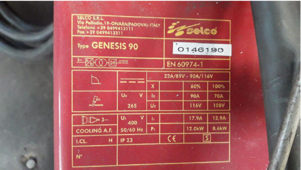 14#5301 Tagliatrice al plasma 90A in vendita - foto 6