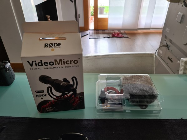 1#5305 Video Microfono Rode e fotocamera Lumix G in vendita - foto 2