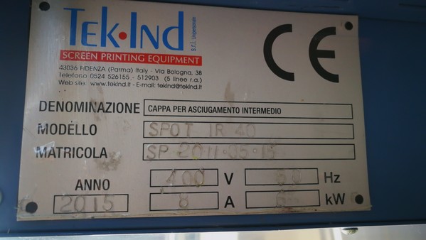 7#5315 Lampada Spot ir40 per serigrafra in vendita - foto 4