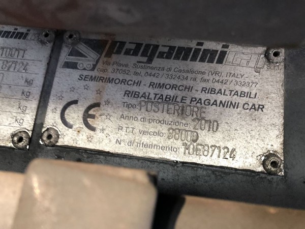 5#5316 Semirimorchio Paganini 127 PSG in vendita - foto 5