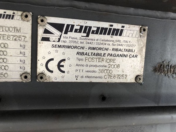 6#5316 Semirimorchio Paganini 127 PSG in vendita - foto 4