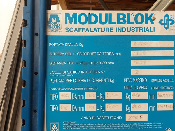 3#5319 Scaffalature in vendita - foto 6