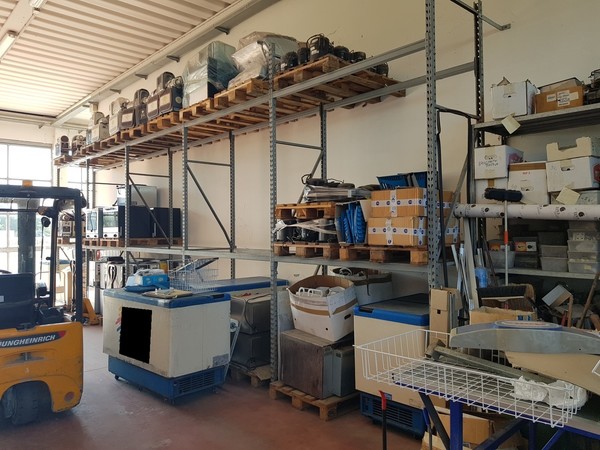 18#5322 Struttura soppalco in ferro e scaffalatura metallica pesante in vendita - foto 11