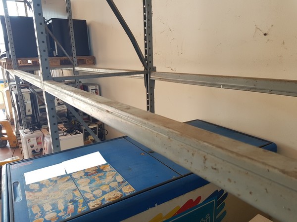 18#5322 Struttura soppalco in ferro e scaffalatura metallica pesante in vendita - foto 12
