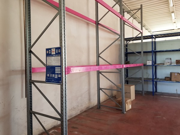 18#5322 Struttura soppalco in ferro e scaffalatura metallica pesante in vendita - foto 14