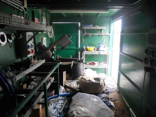 5#5325 Prefabbricato in ferro adibito ad officina mobile in vendita - foto 5