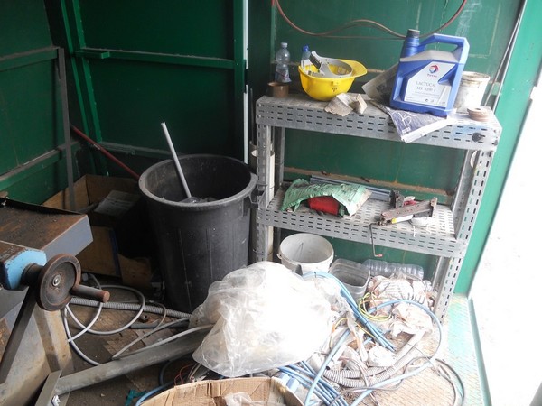 5#5325 Prefabbricato in ferro adibito ad officina mobile in vendita - foto 7