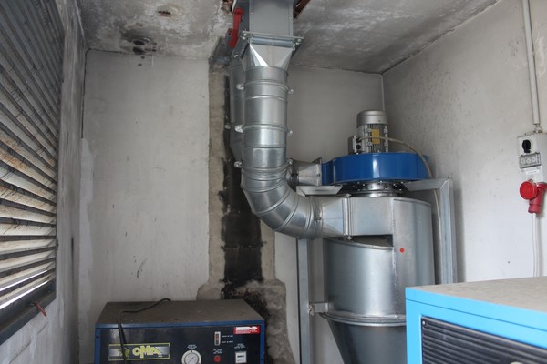 7#5330 Impianto di aspirazione e compressori in vendita - foto 9