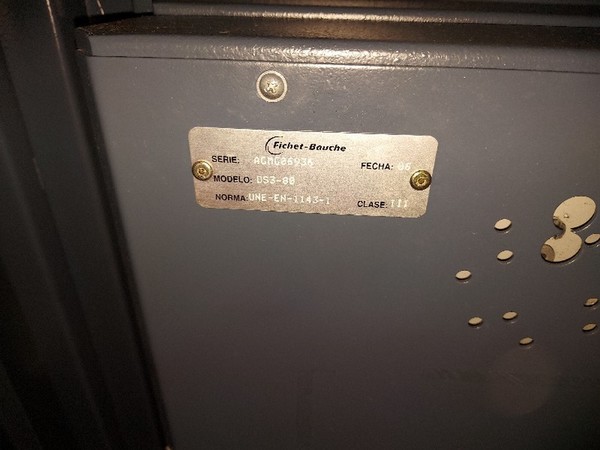 1#5332 Cassaforte Fichet Bauche in vendita - foto 7