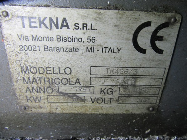 18#5339 Centro di lavoro Tekna TK 426/3 in vendita - foto 9