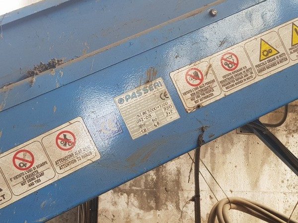 1#5369 Impianto trattamento pneumatici fuori uso in vendita - foto 4