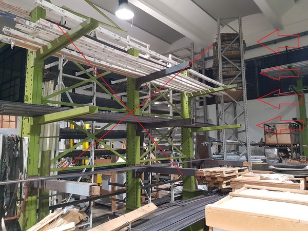 34#5372 Scaffalatura industriale Ital Momet in vendita - foto 1