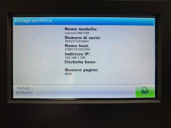 1#5386 Lexmark XM1145 in vendita - foto 5