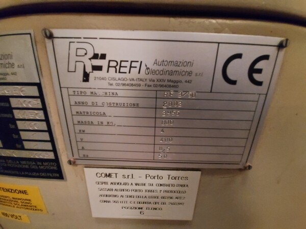 11#5389 Macchina piegatubi Refi in vendita - foto 4