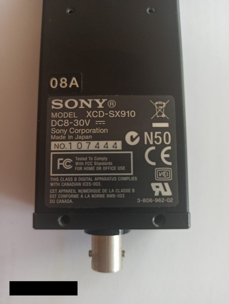 34#5391 Telecamera Sony XCD-SX910 in vendita - foto 6