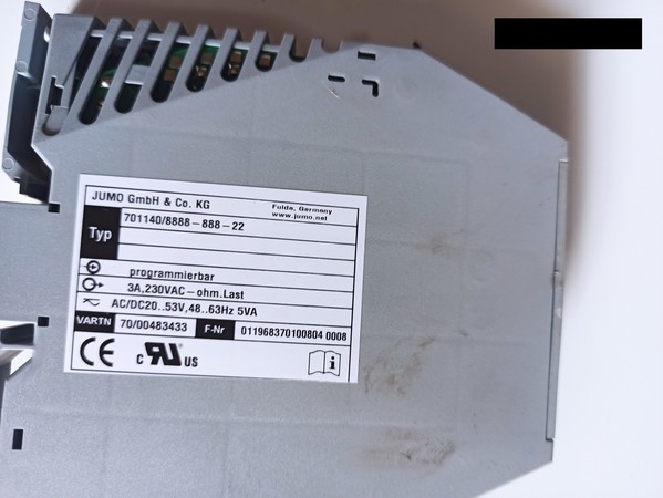 45#5391 Jumo TB/TW limitatore in vendita - foto 2