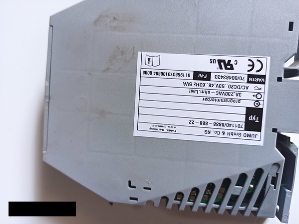 46#5391 Jumo TB/TW limitatore in vendita - foto 2