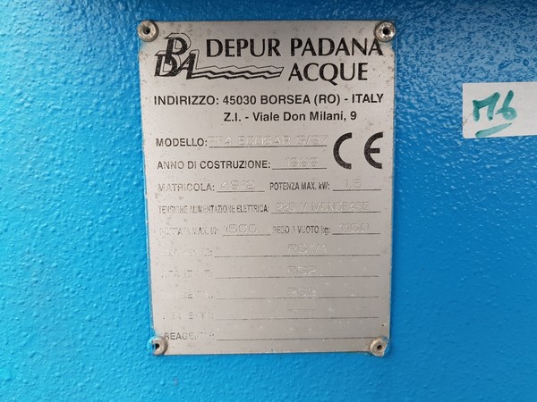 2#5395 Impianto di depurazione acque Depur Padana Acque in vendita - foto 3
