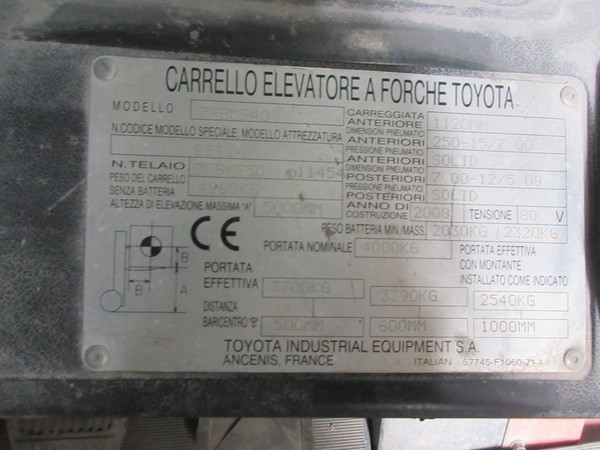15#5405 Carrello Toyota in vendita - foto 11