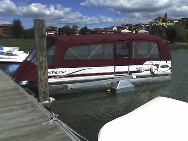 1#5411 Pontoon Southland boat Champagne 26 in vendita - foto 5