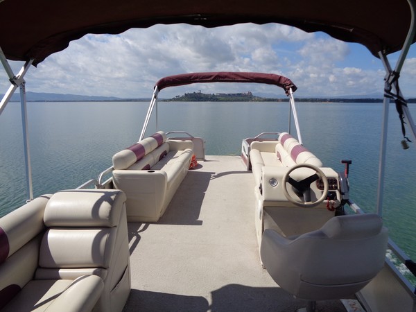 1#5411 Pontoon Southland boat Champagne 26 in vendita - foto 7