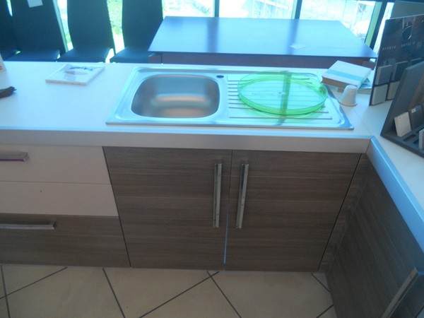 10#5419 Cucina angolare bianco rovere in vendita - foto 11
