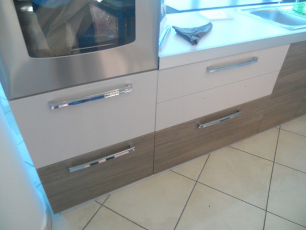 10#5419 Cucina angolare bianco rovere in vendita - foto 16