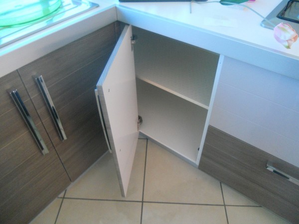 10#5419 Cucina angolare bianco rovere in vendita - foto 21
