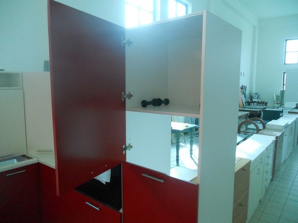 12#5419 Cucina bianca e rossa in vendita - foto 13