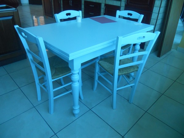 5#5419 Cucina componibile laccata azzurra in vendita - foto 6