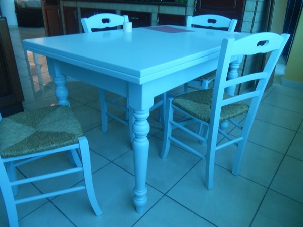 5#5419 Cucina componibile laccata azzurra in vendita - foto 11