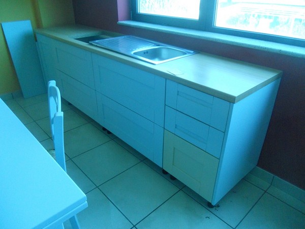 5#5419 Cucina componibile laccata azzurra in vendita - foto 12