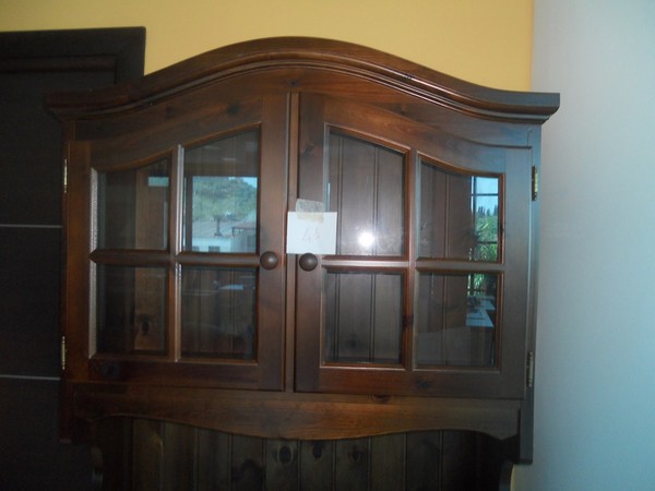 50#5419 Credenza e panca angolare in noce in vendita - foto 8