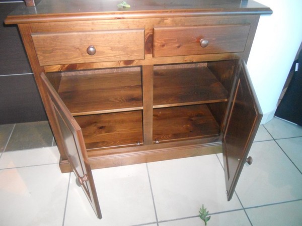50#5419 Credenza e panca angolare in noce in vendita - foto 13