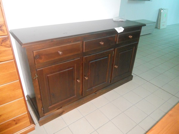 50#5419 Credenza e panca angolare in noce in vendita - foto 30