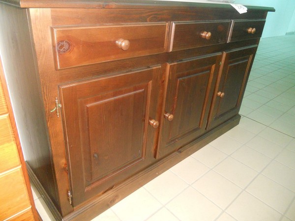 50#5419 Credenza e panca angolare in noce in vendita - foto 32