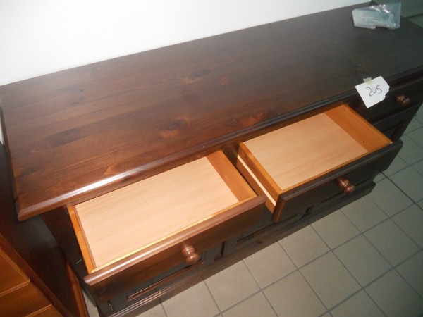 50#5419 Credenza e panca angolare in noce in vendita - foto 33