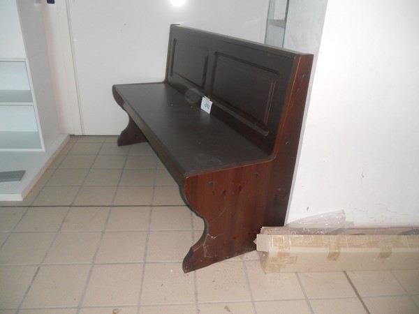50#5419 Credenza e panca angolare in noce in vendita - foto 36