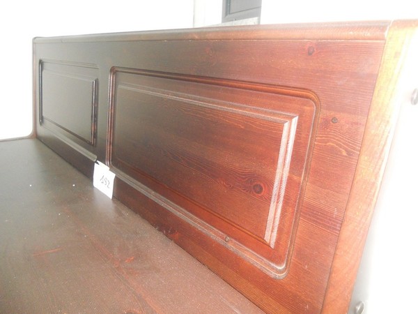 50#5419 Credenza e panca angolare in noce in vendita - foto 37