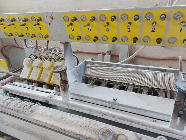 1#5454 Rulliera Scomat e gruppo Lucidatura Pedrini in vendita - foto 16