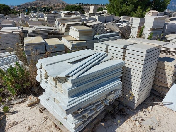 15#5454 Marmo perlato e carrara in vendita - foto 18