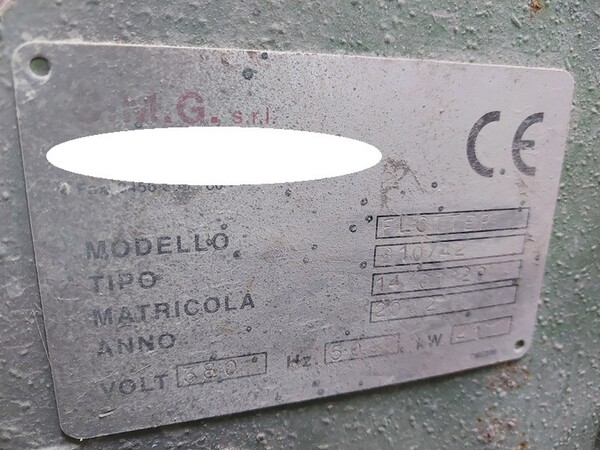 18#5454 Linea di lucidatura Bacci in vendita - foto 6