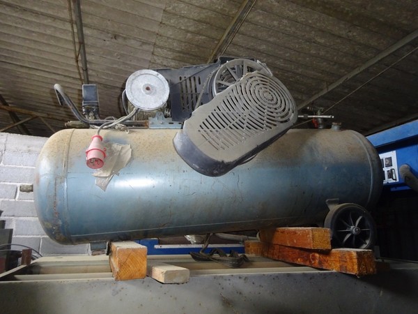 1#5458 Compressore Ingersoll Rand e gruppo di aria Mattei in vendita - foto 2