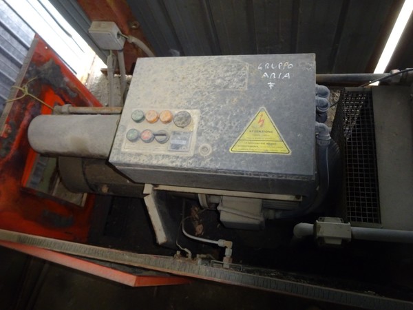 1#5458 Compressore Ingersoll Rand e gruppo di aria Mattei in vendita - foto 12