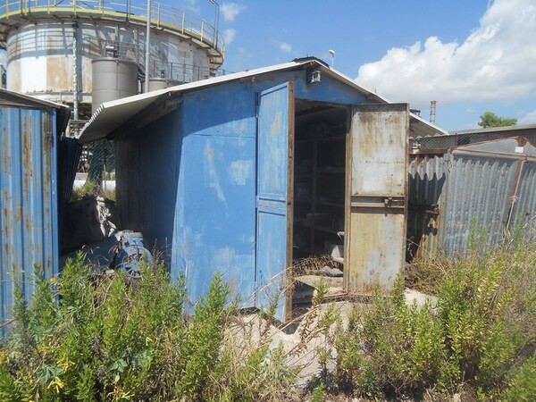 13#5469 Box in ferro con scaffalatura in vendita - foto 2